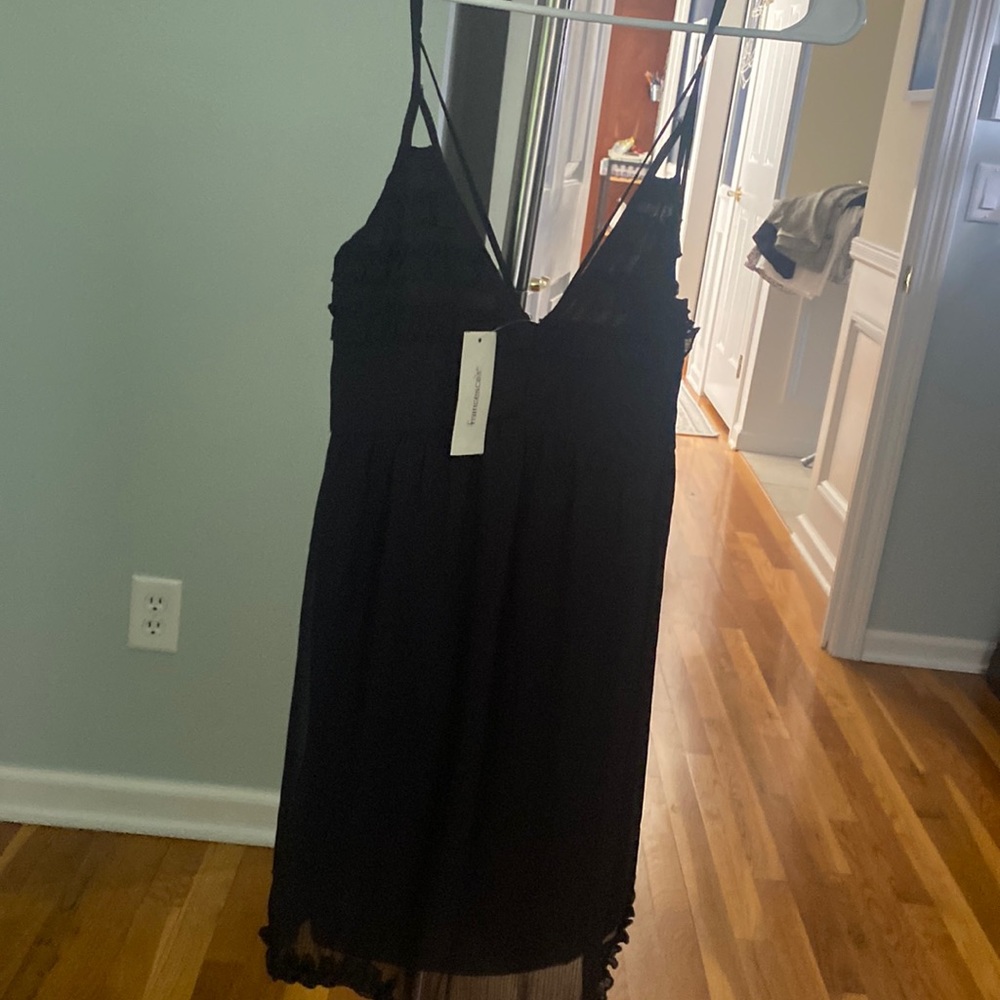 Black size M dress
